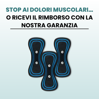 Set 3 Patch di ricambio per Massaggiatore multifunzionale