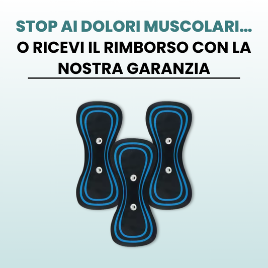 Set 3 Patch di ricambio per Massaggiatore multifunzionale