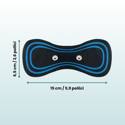 Set 3 Patch di ricambio per Massaggiatore multifunzionale