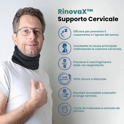 Supporto Cervicale Anti‑Russamento