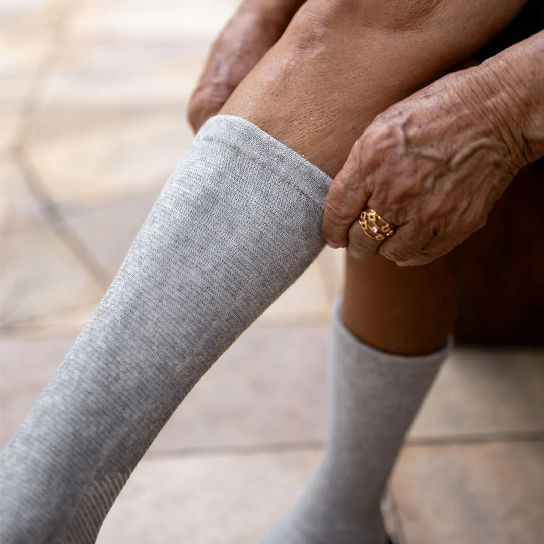 Calze di Compressione in Bambù Naturale